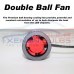 2x H11 D18 CANBUS ERROR FREE 55W WHITE LED FOGLIGHT KIT 6000K ACCURATE BEAM PATTERN